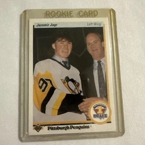 1990-91 Upper Deck - First Round Draft Pick Jaromir Jagr #356 (RC) - Picture 1 of 3