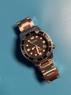 Citizen Eco-Drive Promaster Diver 36.5mm Unique Metal Bracelet EO2020-08E - image 1 of 4