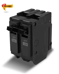 Reemplazo de disyuntor THQL21125 2 polos 125 amperios para ajuste de disyuntor GE 125 AMP... - Imagen 1 de 12