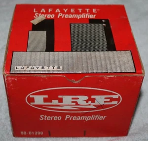 VINTAGE RARE LAFAYETTE STEREO PREAMPLIFIER UNUSED IN ORIGINAL BOX - Picture 1 of 12