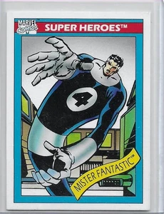 1990 Impel Marvel Universe #19 Mister Fantastic Fantastic Four - Picture 1 of 2