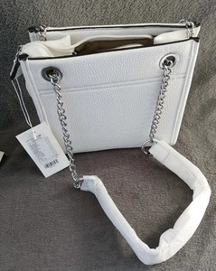 Umhängetasche Crossbody weiss oder schwarz - Bild 1 von 3