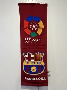 FC Barcelona Football 1100 x 400 Soccer Football Futbol Banner Flag - Picture 1 of 5