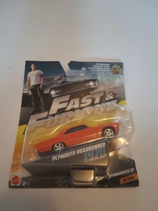 Fast and Furious. Furious 7 - 1970 Plymouth Roadrunner - New Discast Car (10) - Picture 1 of 2