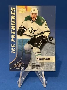 2015-16 Upper Deck Ice Devin Shore Ice Premieres Rookie Card SP DALLAS  /1499 - Picture 1 of 2