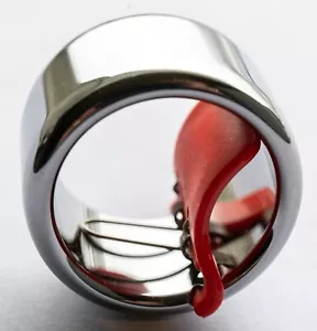 Anello Freedom Black Mountain - Taglia normale - Adattamento a molla - Foto 1 di 5