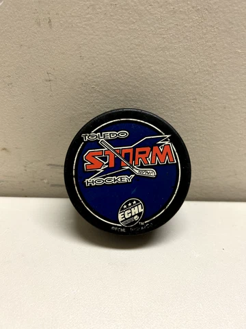 Toledo Storm Hockey Puck Official ECHL Inglas Co Cover
