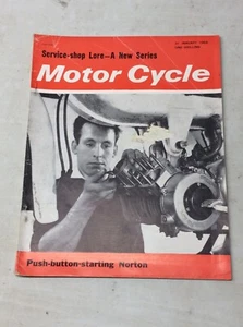 Motor Cycle 31st January 1963. 'Service Shop Lore'. Used, good condition. - Picture 1 of 3
