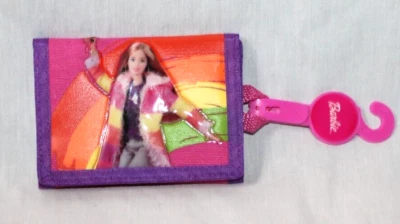 NEW WITH TAG 2002  3-D MATTEL VINTAGE BARBIE  TRIFOLD KIDS  COIN WALLET PYRAMID - Image 1 of 3