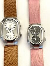 PAIR OF PHILIP STEIN WATCHES HIS AND HERS