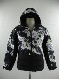 Girls L 14/16 The North Face Pallie 550 Down Jacket Parka Fog Mountaintop Print - Picture 1 of 24