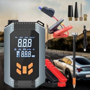 2000A Car Jump Starter with Air Compressor Portable Battery Charger Power Bank - Picture 1 of 12
