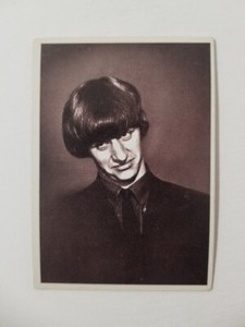 1964 TOPPS BEATLES MOVIE TRADING CARD #28 HARD DAYS NIGHT RINGO STARR