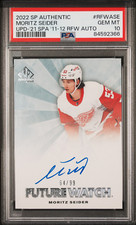 2021-22 SP Authentic Future Watch Auto Retro Moritz Seider /999 PSA 10 RC POP 1