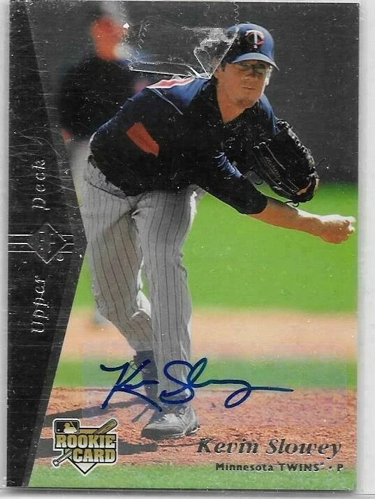 KEVIN SLOWEY 2007 SP ROOKIE EDITION CERTIFIED AUTOGRAPH - Image 1 of 1