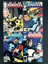 Punisher #2-5 Marvel Comics 1987-88 4 issue run Frank Castle Netlix