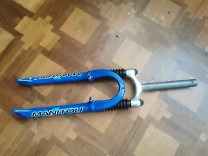 Vintage Retro MTB Manitou Magnum R Suspension fork 1 1/8" 26" 208mm threadless - Bild 1 von 14