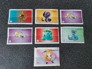 POKÉMON 7 photo  Bubble gum inserts Rare  - Picture 1 of 2