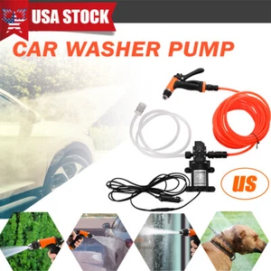 High Pressure Electric Car Washer Pump Wash 12V Clean Kit Portable 100W 160PSI - Picture 1 of 9