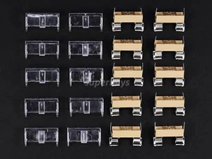 Kit de 10 piezas de soporte de fusible de tubo de vidrio para montaje en placa de circuito de PCB con cubierta de escudo - Imagen 1 de 4