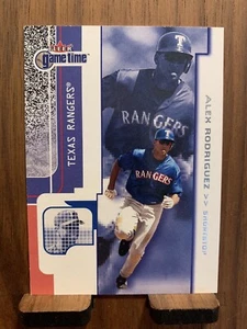 2001 Fleer Game Time - #3 Alex Rodriguez - Picture 1 of 2