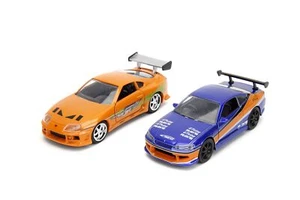 Twin Pack Nissan Silvia / Toyota Supra Fast & Furious - Picture 1 of 1