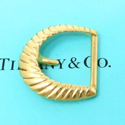 NYJEWEL Tiffany & Co. 14k Yellow Gold Belt Buckle - Image 1 of 4