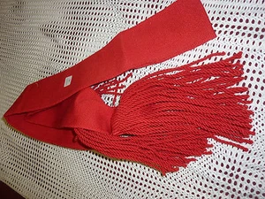 SERGEANTS SCHARLACHROTE SCHULTERSCHÄRPE ORIGINAL BRITISCHE ARMEE AUSGABE 58" 147 CM NEU - Bild 1 von 3