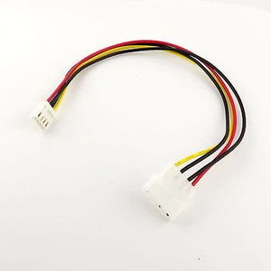 1x Molex 4-Pin Male to Floppy Drive 4-Pin Internal Power Extension Adapter Cable - Picture 1 of 5