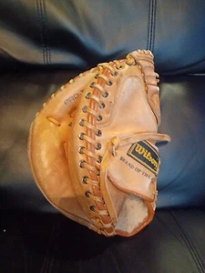 Vintage 1980s All-Star Tony Pena Wilson A2507 Pro-Toe Catchers Glove Mitt Rare - Picture 1 of 9