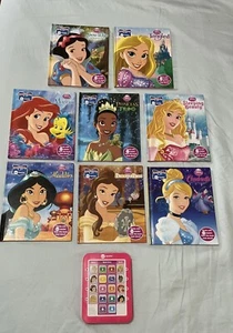 Disney Princess ME READER with 8 Books Electronic Story Reader/ Works Great! - Picture 1 of 10