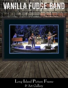 Vanilla Fudge Band Signed Autographed Custom Framed  PASS JSA  PSA FREE SHIPPING - Picture 1 of 6
