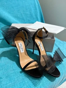 schuhe jimmy choo eveline schwarz 39 EU fast neu mit Karton und Staubschutz - Bild 1 von 4