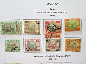 MALAYA FEDERATED STATES 1901.CV £150 - Picture 1 of 1