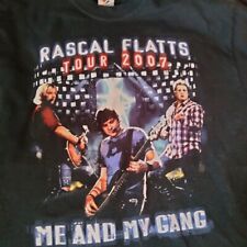 Rascal Flatts Tour Vintage T-Shirt 2007 Me And My Gang LGG Jerzees ￼