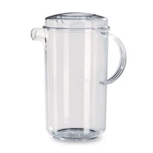 Brocca Caraffa Graduata Catering in Plastica con Coperchio 1,5 L per Alimenti - Foto 1 di 1