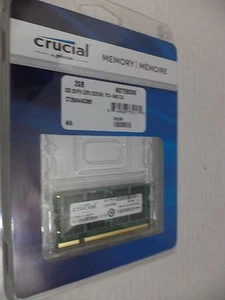 Crucial PC2-6400 2 GB DIMM 800 MHz DDR2 SDRAM Memory (RM25664AA800) - Picture 1 of 2