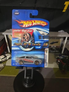 Hot Wheels 2006 First Editions , Flat Grey Toyota AE-86 Corolla, FTE Wheels - Picture 1 of 5
