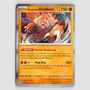 Bloodmoon Ursaluna (Holo) - PRE 054/131 - R NM SV: Prismatic Evolutions Single - Picture 1 of 4