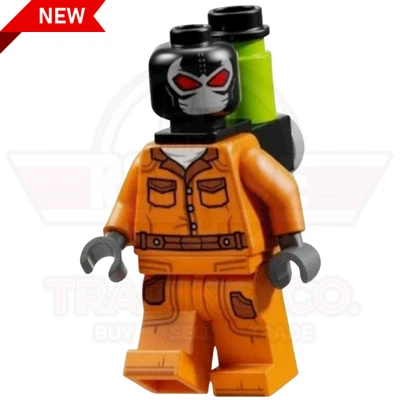 New Bane Arkham Asylum 76300 Exclusive Lego DC Minifigure - Perfect Feedbck! - Image 1 of 4