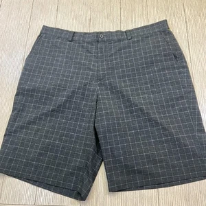 Nike Golf Shorts Mens 38 Plaid Tour Performance Dri-Fit Athletic Lightweight - Picture 1 of 7