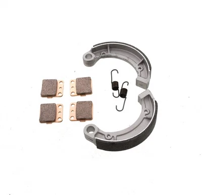 Pastillas de freno y zapatas de freno traseras Yamaha Kodiak YFM400 2003 2004 delanteras accionadas para carreras Foto 1 de 4