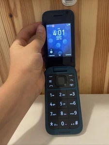 NOKIA 2780 Flip TA-1420 GSM / Verizon Unlocked Flip Phone - Blue - No Box-New - Photo 1 sur 2