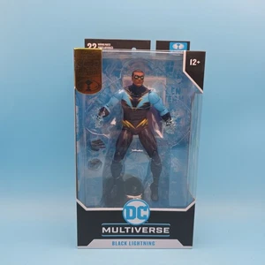 "Figura de acción McFarlane DC Multiverse Black Lightning (Final Crisis) 7"" NUEVA" - Imagen 1 de 4