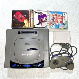 Sega Saturn HST-3200 Console Japan NiGHTS Enemy Zero Tokimeki Memorial Bundle