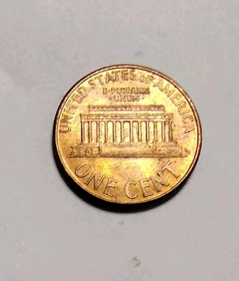 1997 D Lincoln Memorial Penny S & A Touching On STATES Unique Find - Image 1 of 4