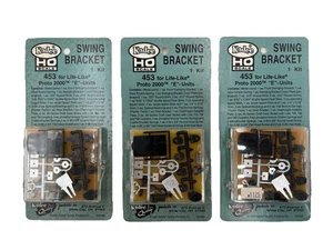 Kadee Ho Scale 453 Swing Bracket For Life-Like Proto2000 Lot Of 3 - Foto 1 di 5