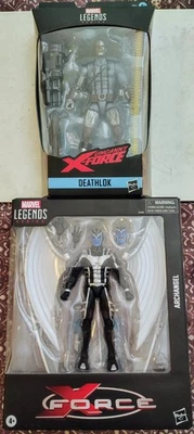 Par de figuras de acción Marvel Legends X-Force Deathlok y Arcángel de lujo ✨NUEVO✨ Foto 1 de 4