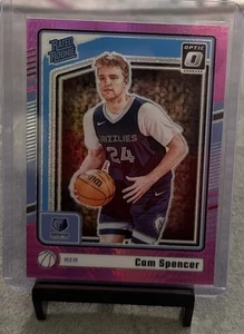 2024-25 Panini Optic Cam Spencer 269 Pink Hyper Memphis Grizzlies - Picture 1 of 3