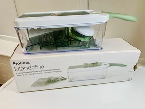 Chefs Mandoline 4 Klingen verstellbar Gemüse Lebensmittel & Gemüse ProCook VariSlice - Bild 1 von 8